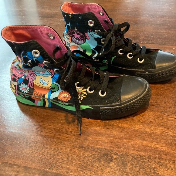 Converse cosmic cartoon unicorn high tops - Picture 3 of 8